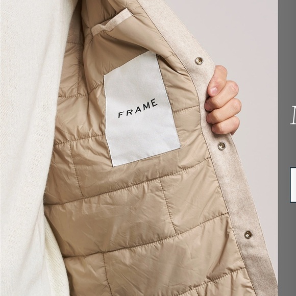 Frame Wool/Cashmere Overshirt - Picture 2 of 5